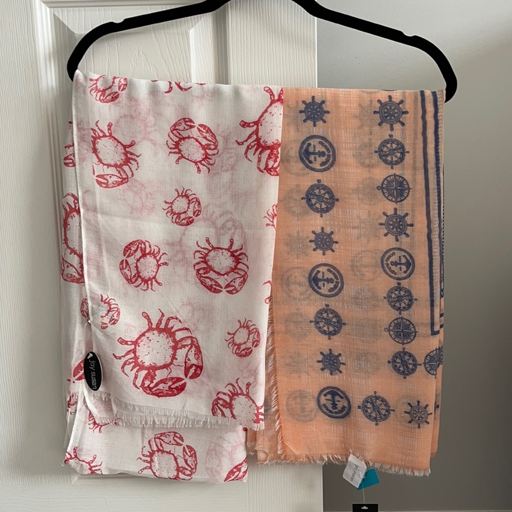 New With Tags Summer Scarves